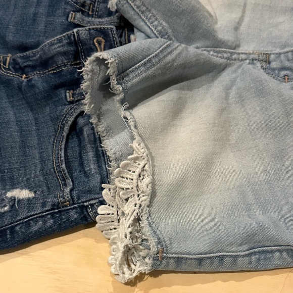 Abercrombie Kids Midi Jean Short size 11-12 - Picture 2 of 2